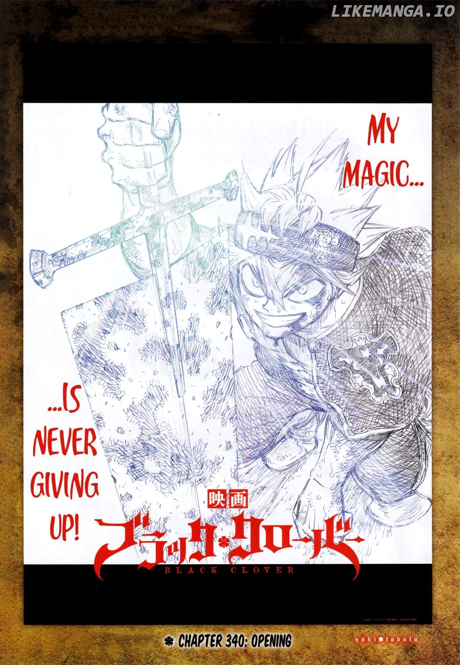 Black Clover chapter 340 image 01